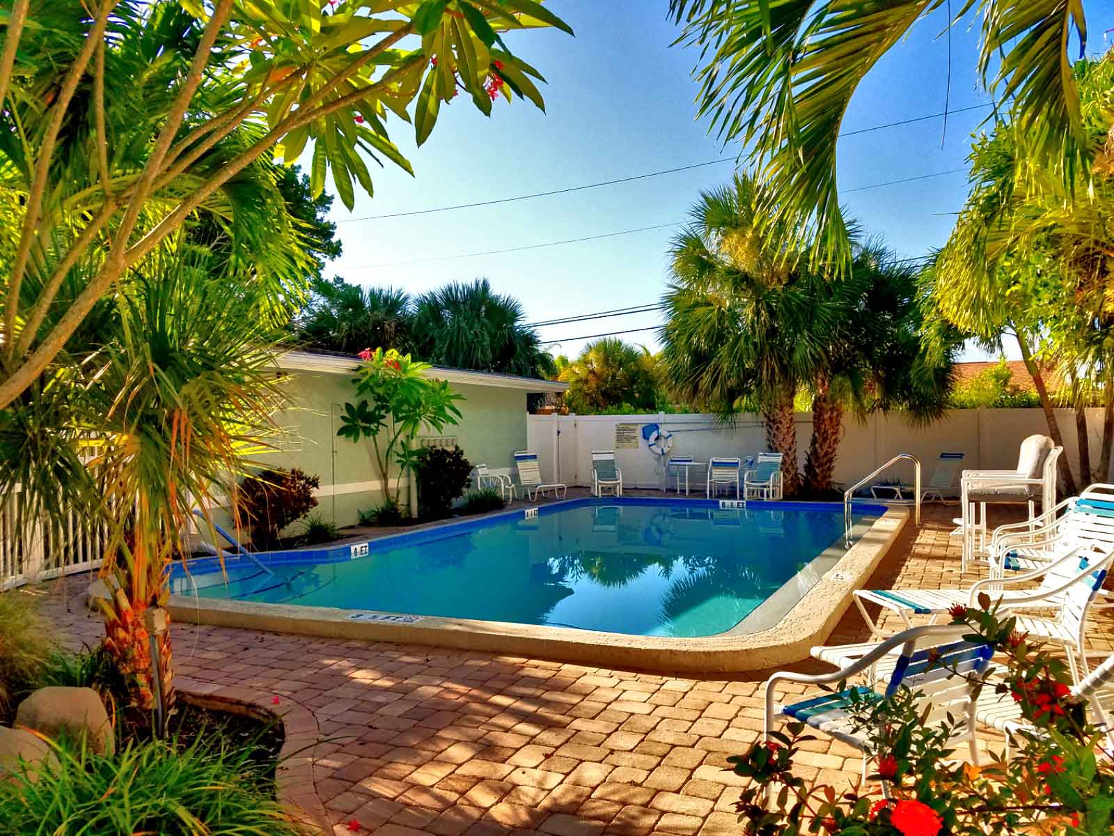 Community pool in Tierra Verde, FL