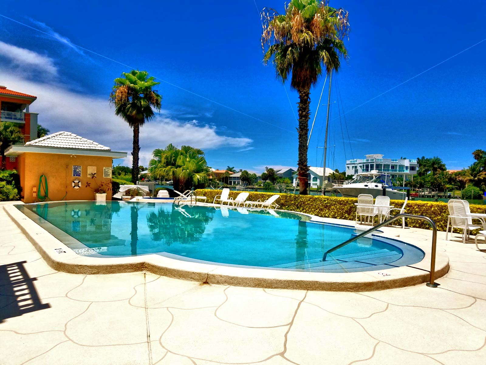 Community pool in Tierra Verde, FL