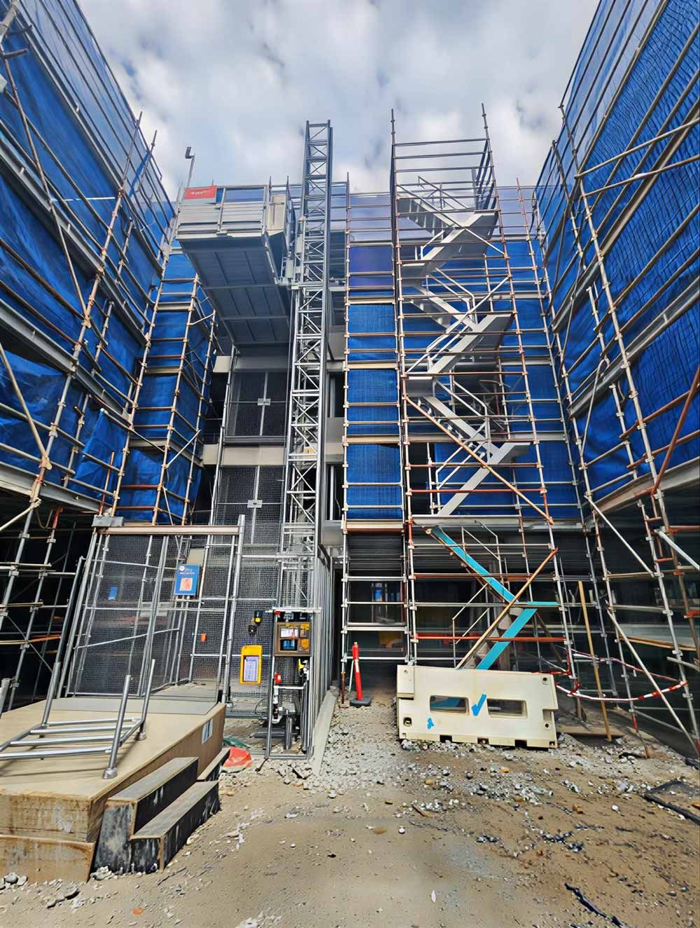 A Scaffolding On The Gold Coast