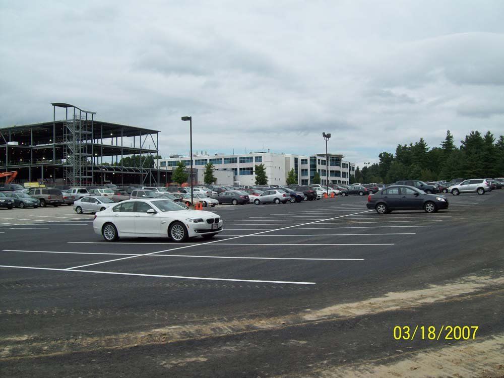 Parking, Ciesla Construction Corp. in Sturbridge, MA ipg continuous expansion 2011-2012