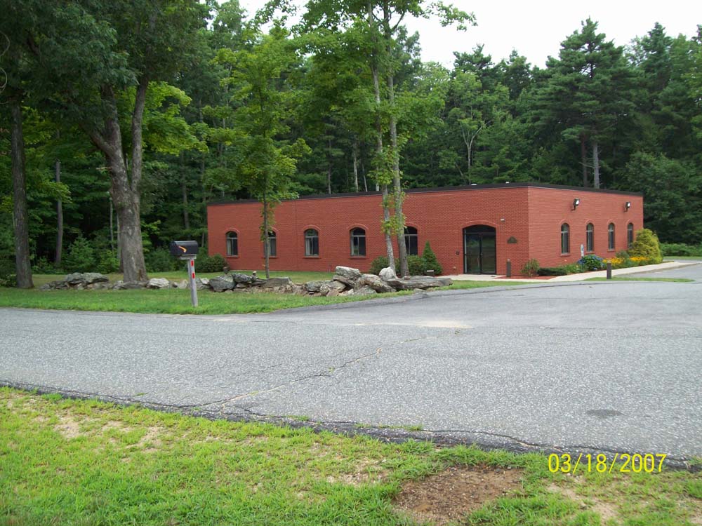 Red Building, Ciesla Construction Corp. in Sturbridge, MA load controls completed site 2007