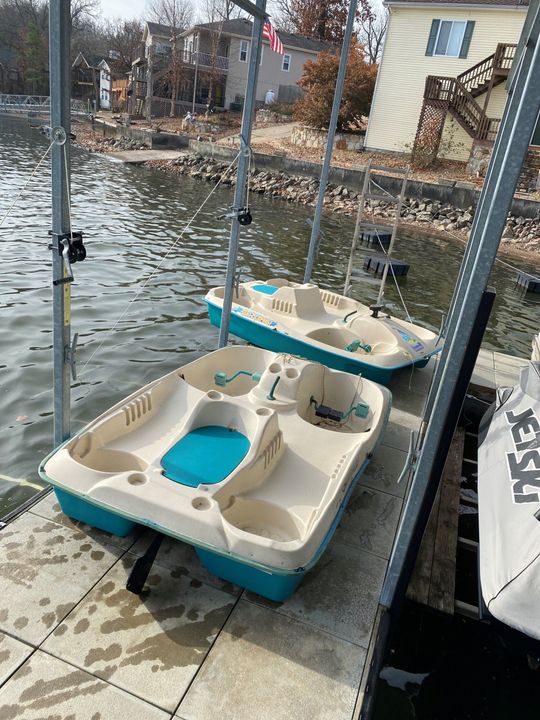 Reclaim Your Dock With A Pedal Boat and Kayak Lift Affordable Boat Lift