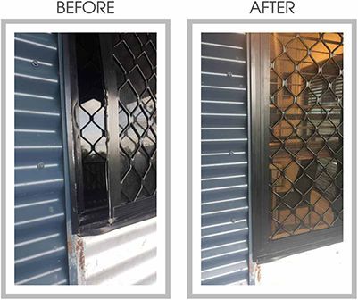 Before and After Doors — Security Screens in Mount Sheridan, QLD