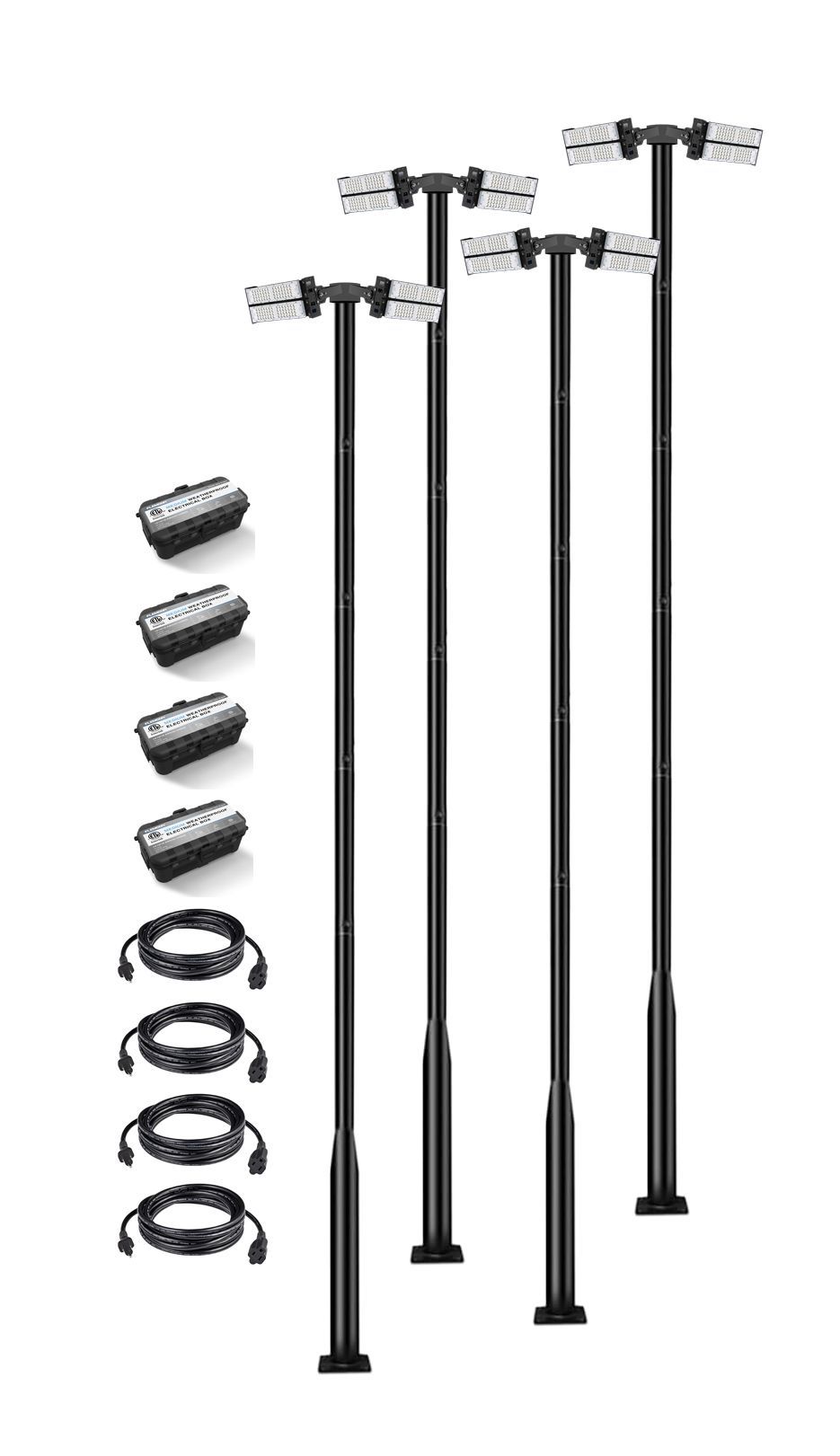 Kort LUX 128K Lumen Pickleball Court Lighting System
