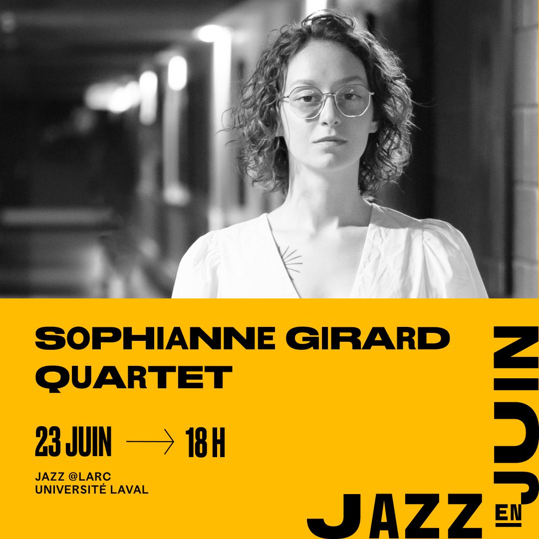 Sophianne Girard quartet chante live
