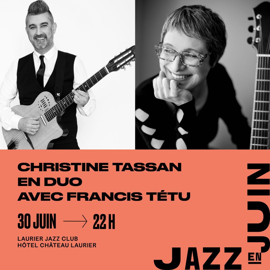 Christine Tassan en duo – Jazz, jazz manouche et chansons