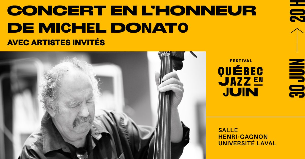 Michel Donato trio / 1ère partie : Laura Samson