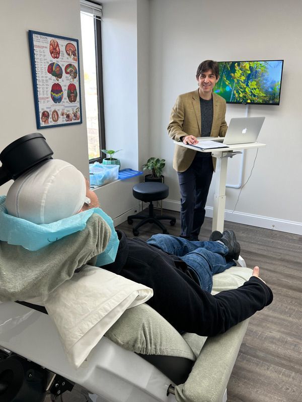 tms therapy treatment for depression - this is james and his TMS clinic case study by Dr. Jack Castro