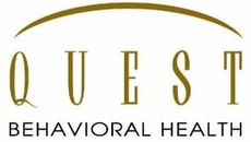 The quest behavioral health logo is on a white background.