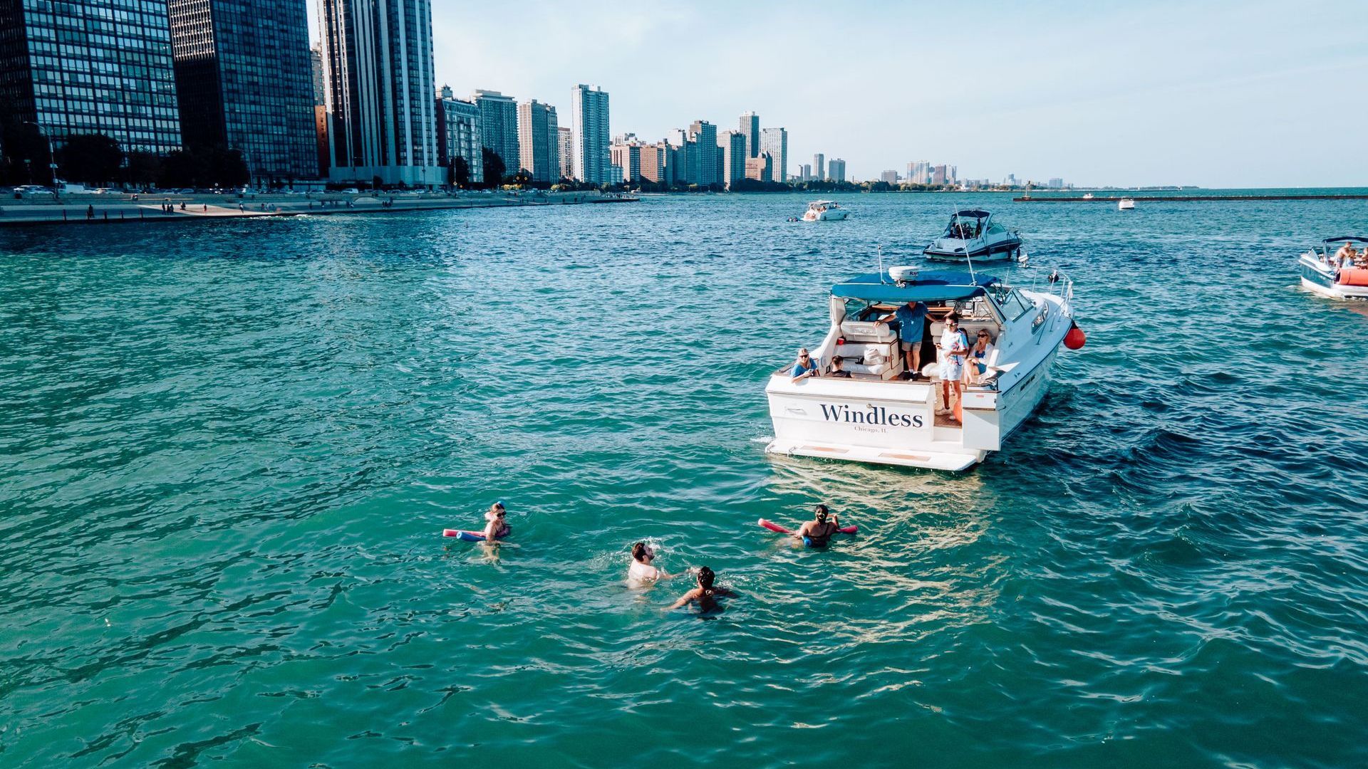 sailboats in chicago