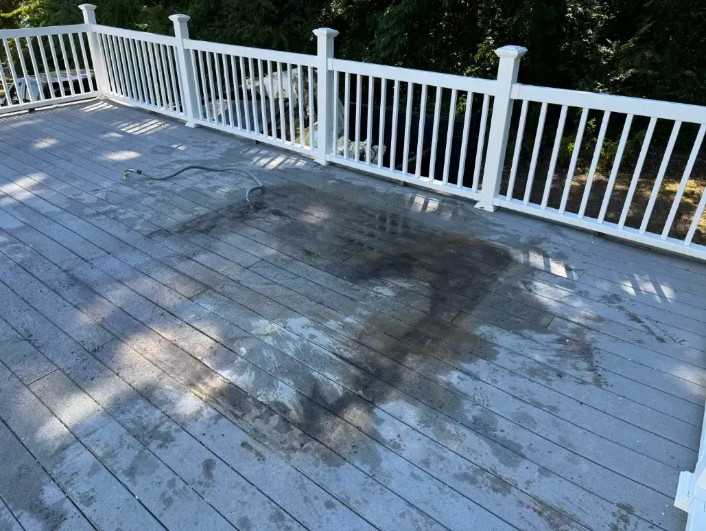 Before Hot tub Removal