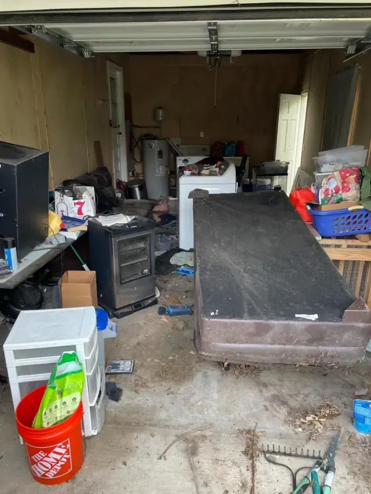 Garage Cleanout Chattanooga TN Before