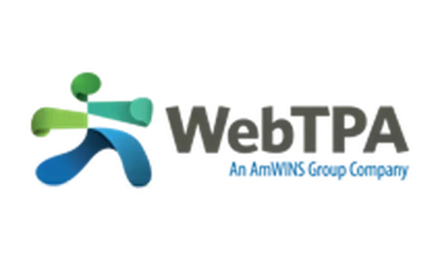 A logo for webtpa an armwins group company