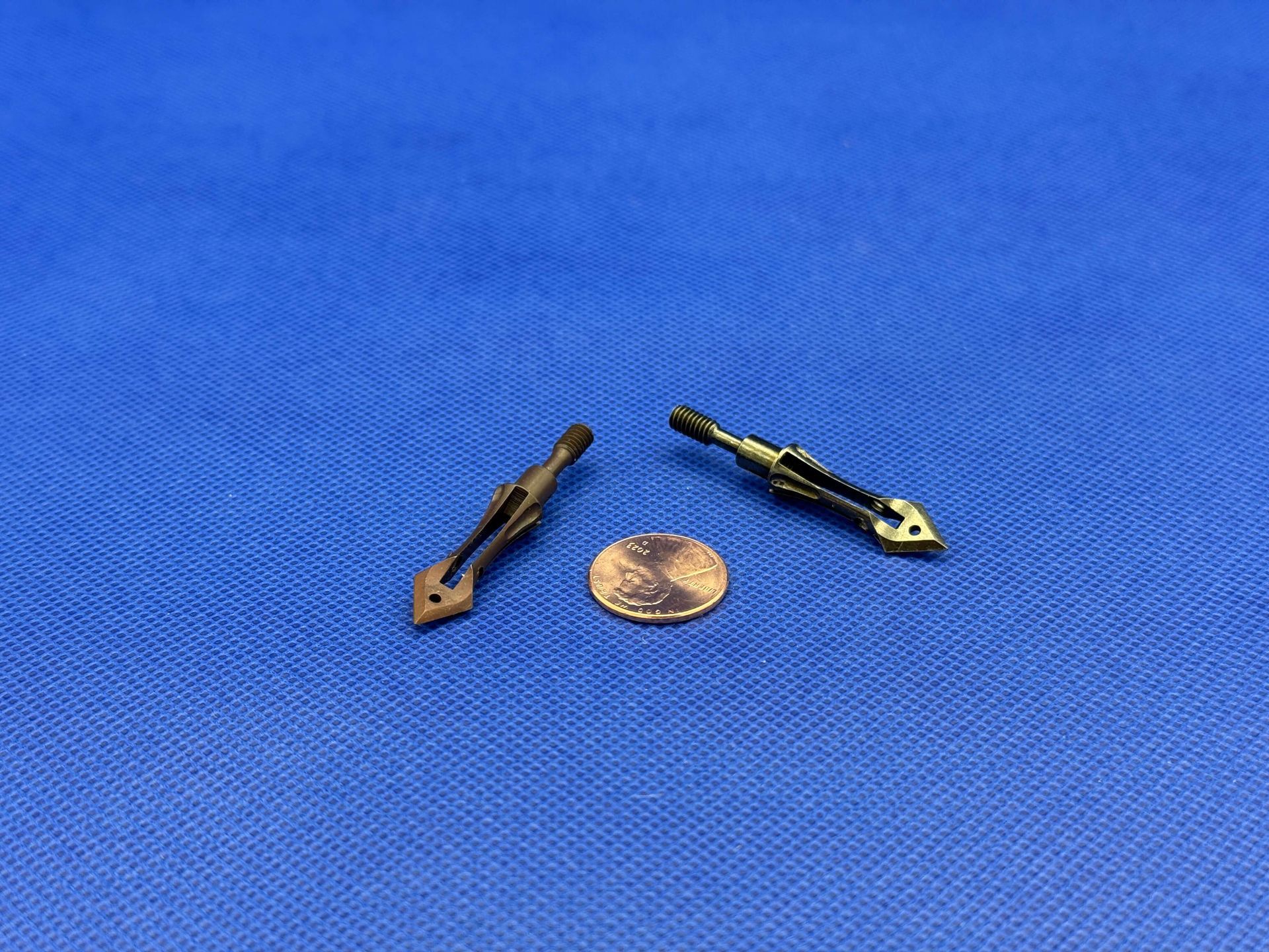 A black and white photo of a bunch of metal rods