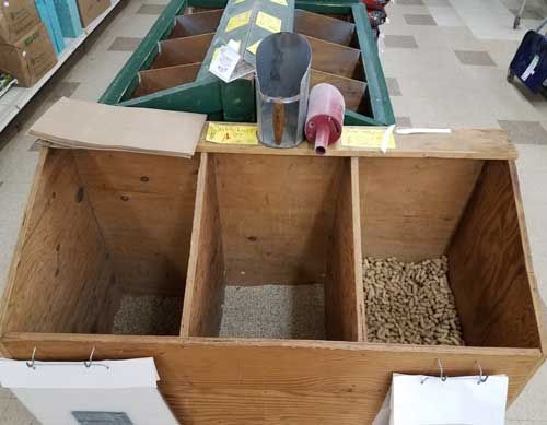 Bulk Bird Food Bin safflower