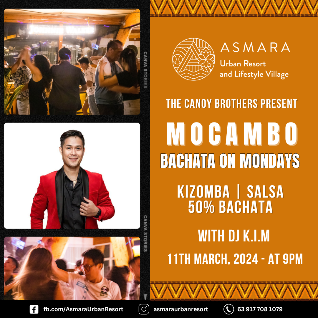 Asmara Cebu Resort Mocambo Afro-Latin Night Bachata Mondays 2024