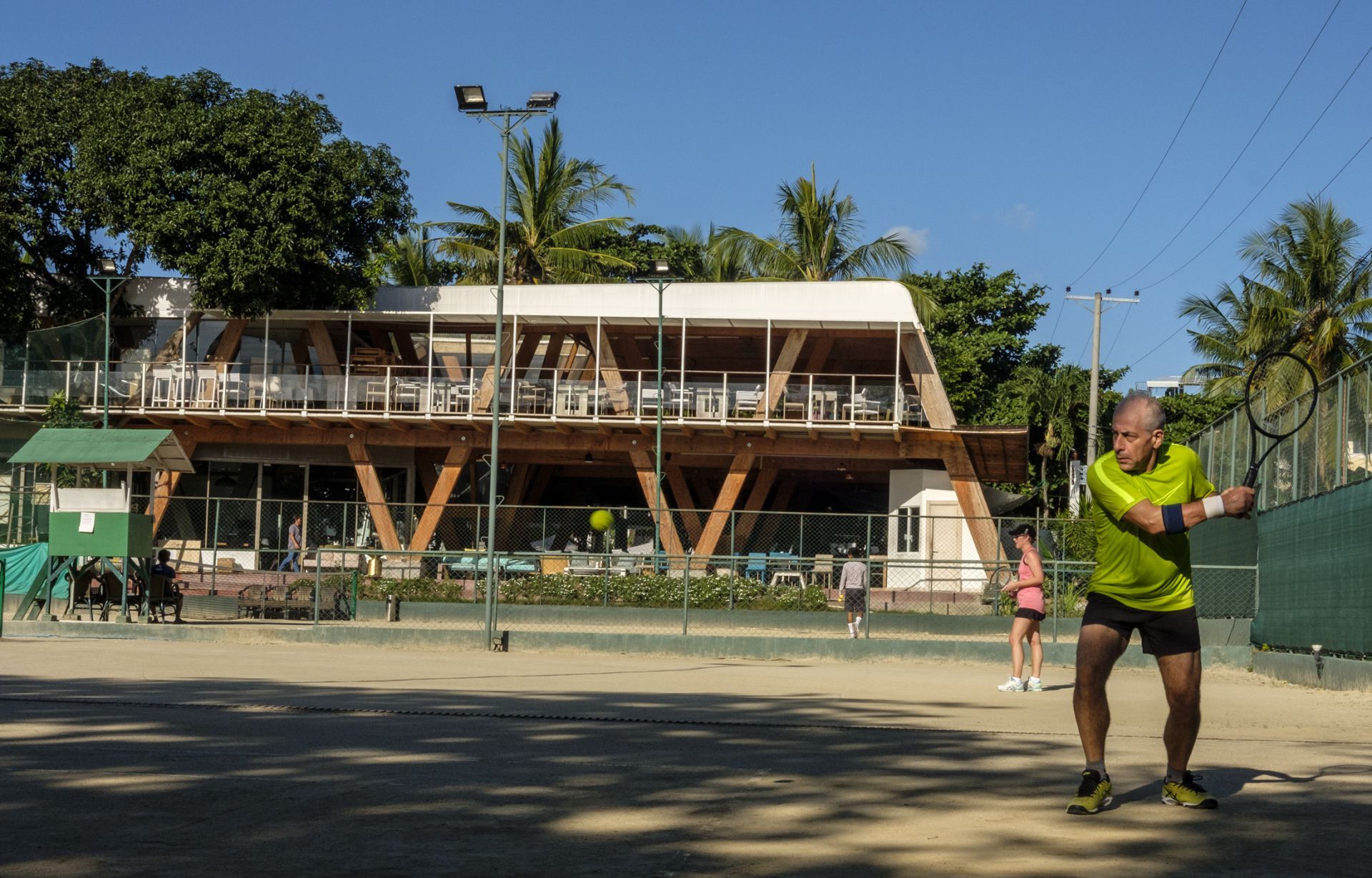 Tennis Playing at Asmara Urban Resort & Lifestyle Village Cebu