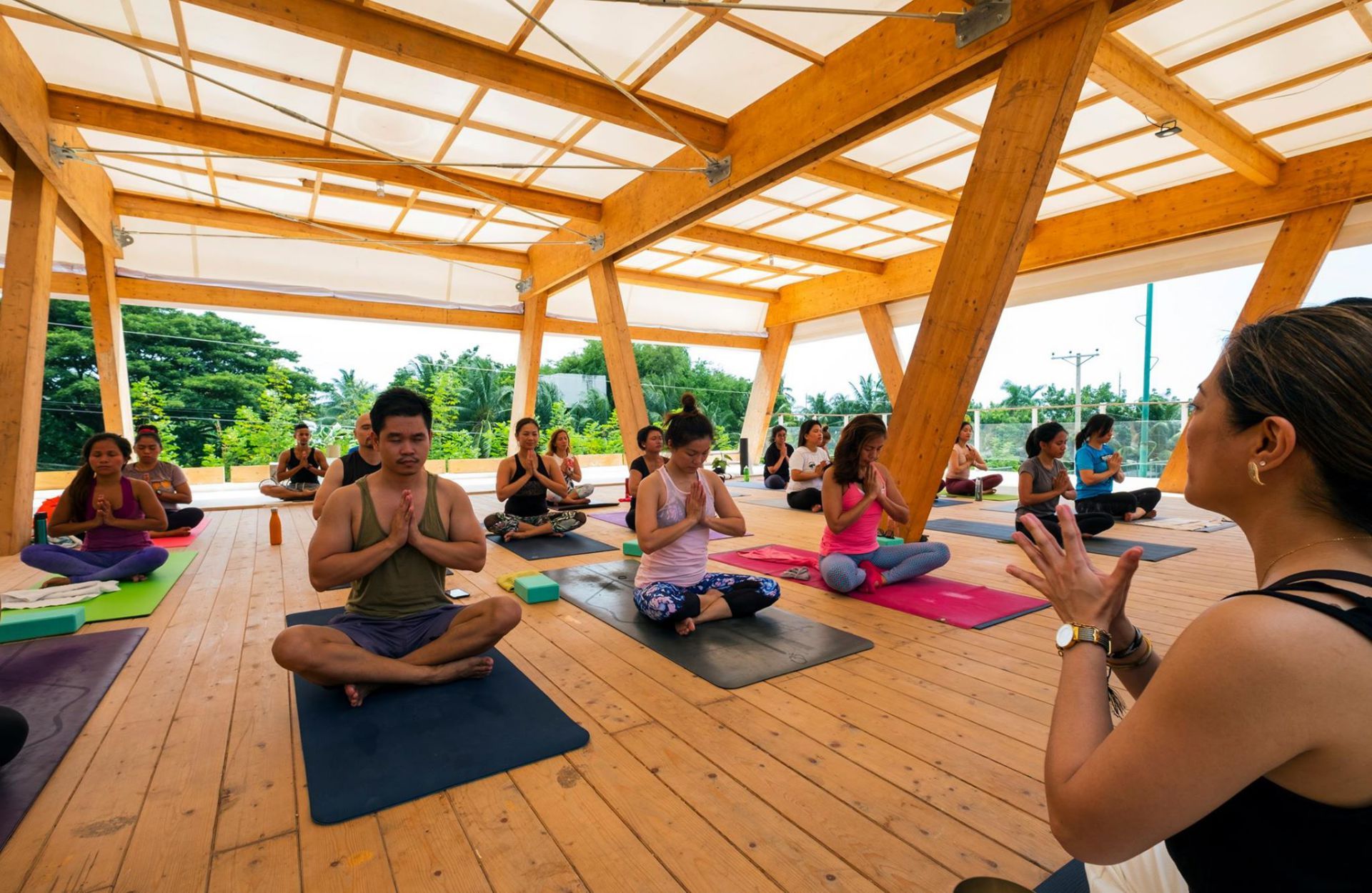 Yoga Open Space in Asmara Urban Resort & Lifestyle Village Cebu