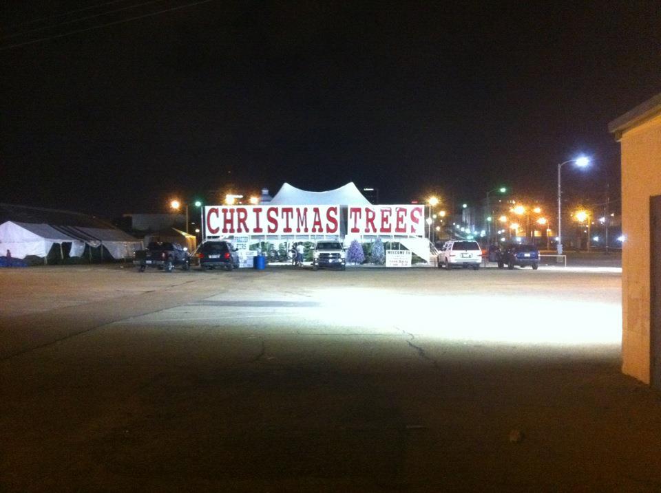 Christmas Trees Tent — Jackson, MS — All Seasons Events