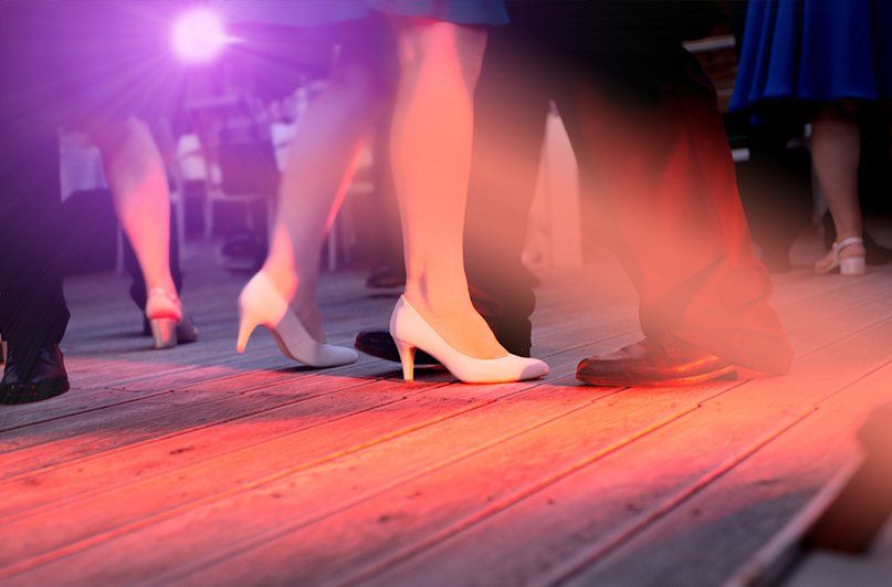 Tent Lighting — Lights On Dance Floor in Jackson, MS