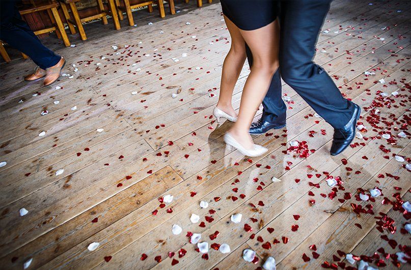 Dance Floor Rental — Couple Dancing in Jackson, MS