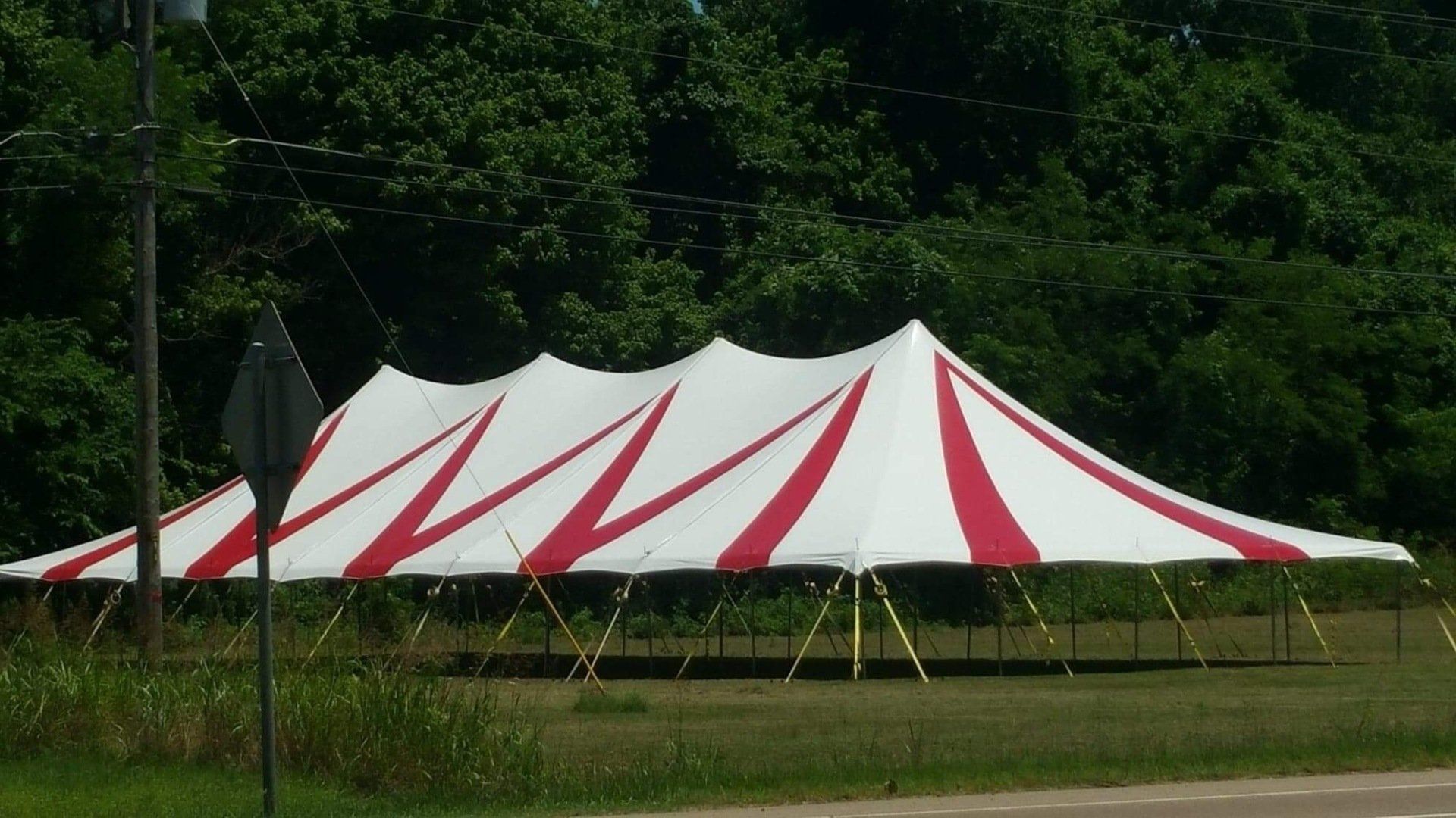 Tent On Grass Field — Jackson, MS — All Seasons Events