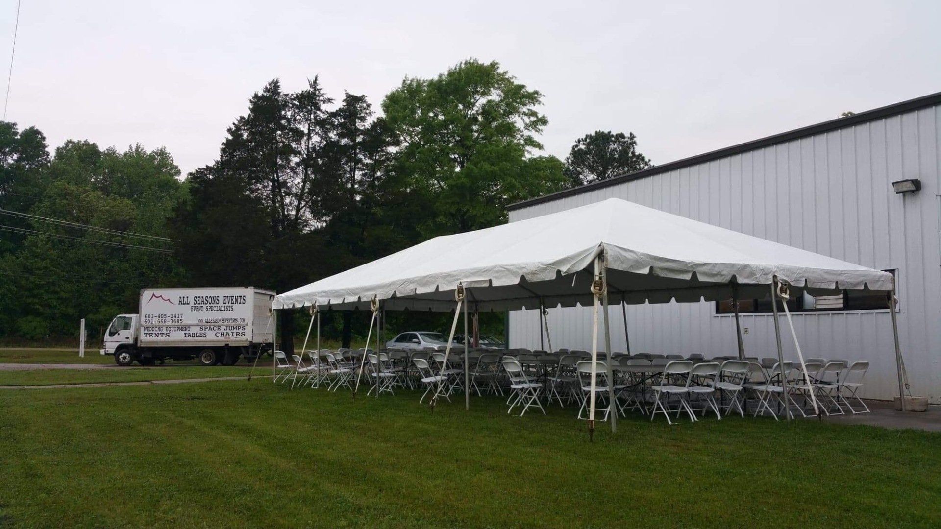 Tents And Chair For Event — Jackson, MS — All Seasons Events