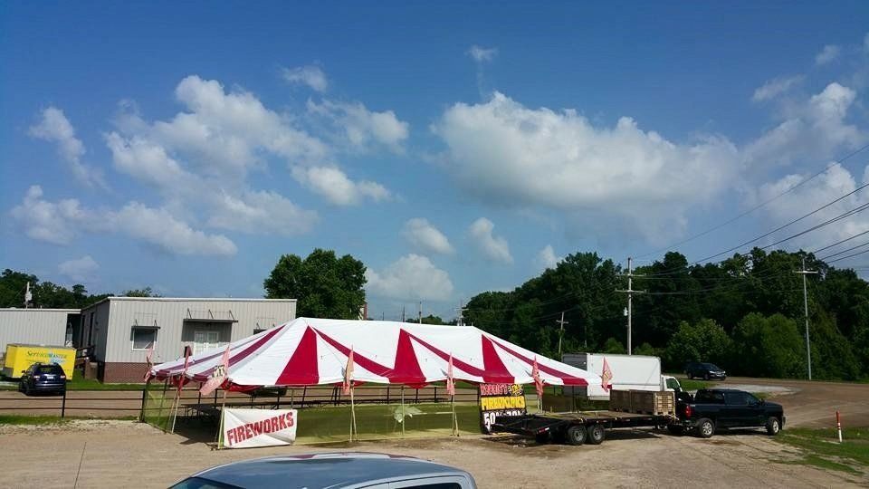 Tents And Fireworks — Jackson, MS — All Seasons Events