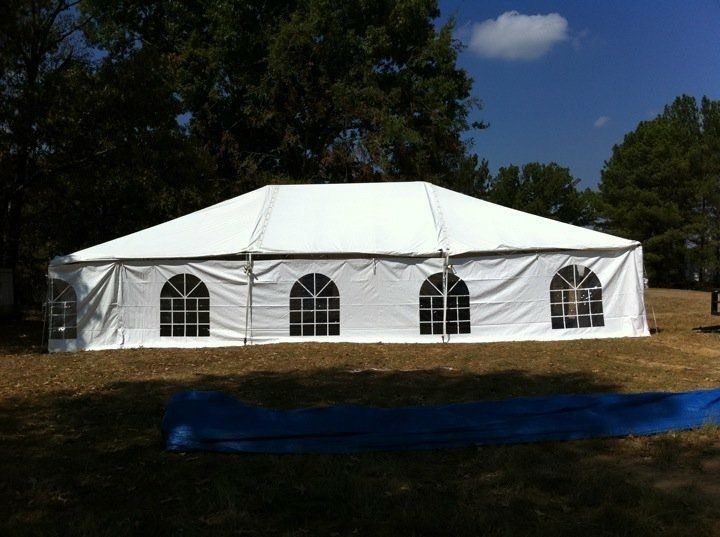 Front View Of Tent With Windows — Jackson, MS — All Seasons Events