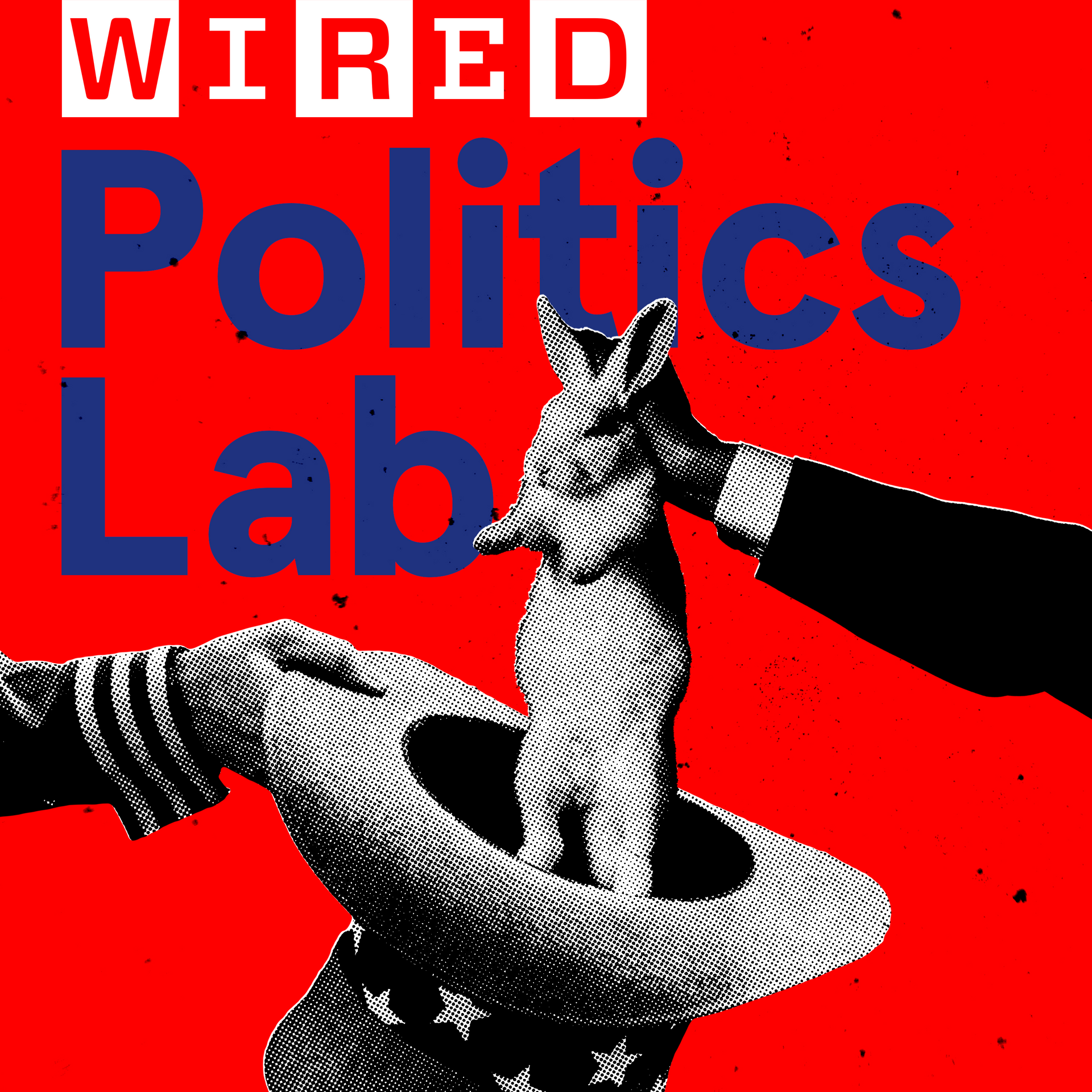A poster for the wired politics lab
