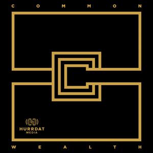 A black and gold logo with the letter c on it.