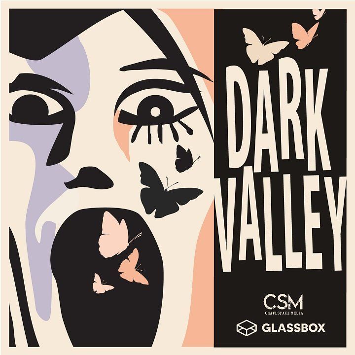 A poster for dark valley by csm glassbox