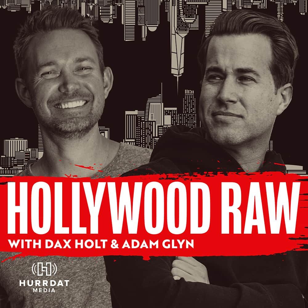 The cover of hollywood raw with dax holt and adam glyn