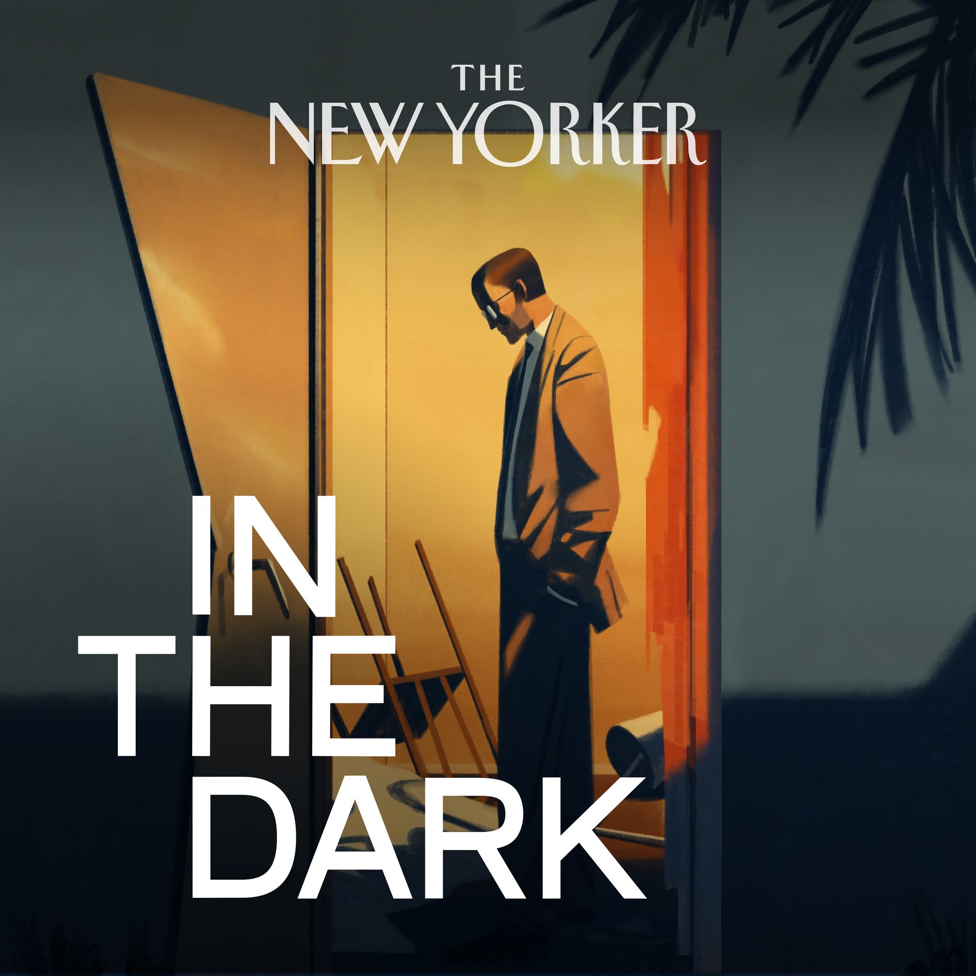The cover of the new yorker book in the dark