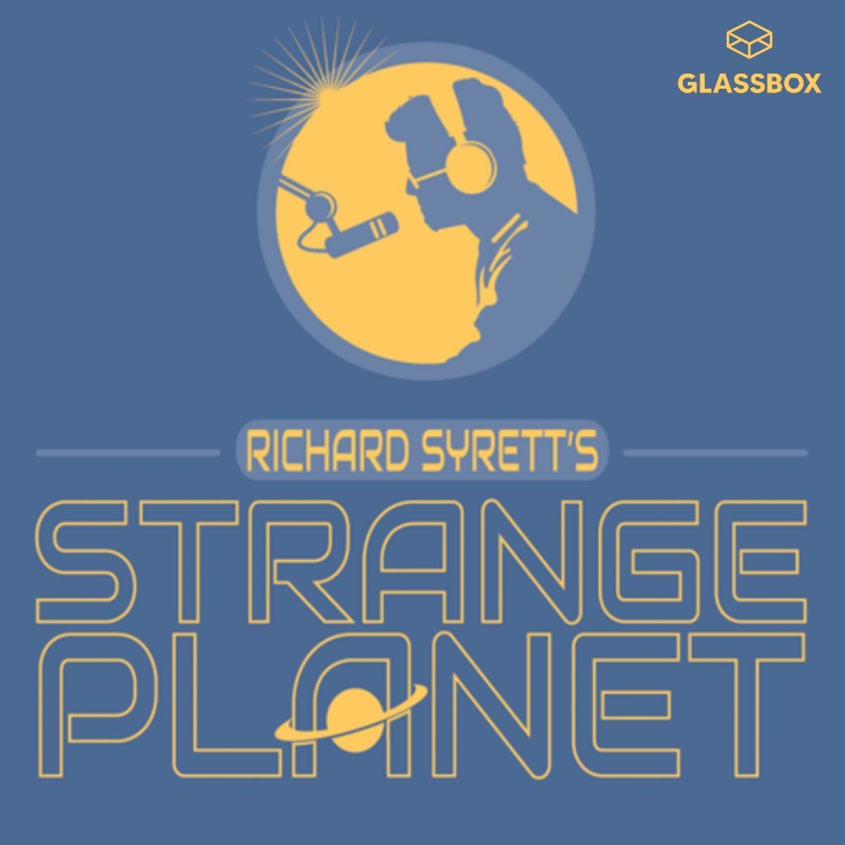 A poster for richard syrett 's strange planet