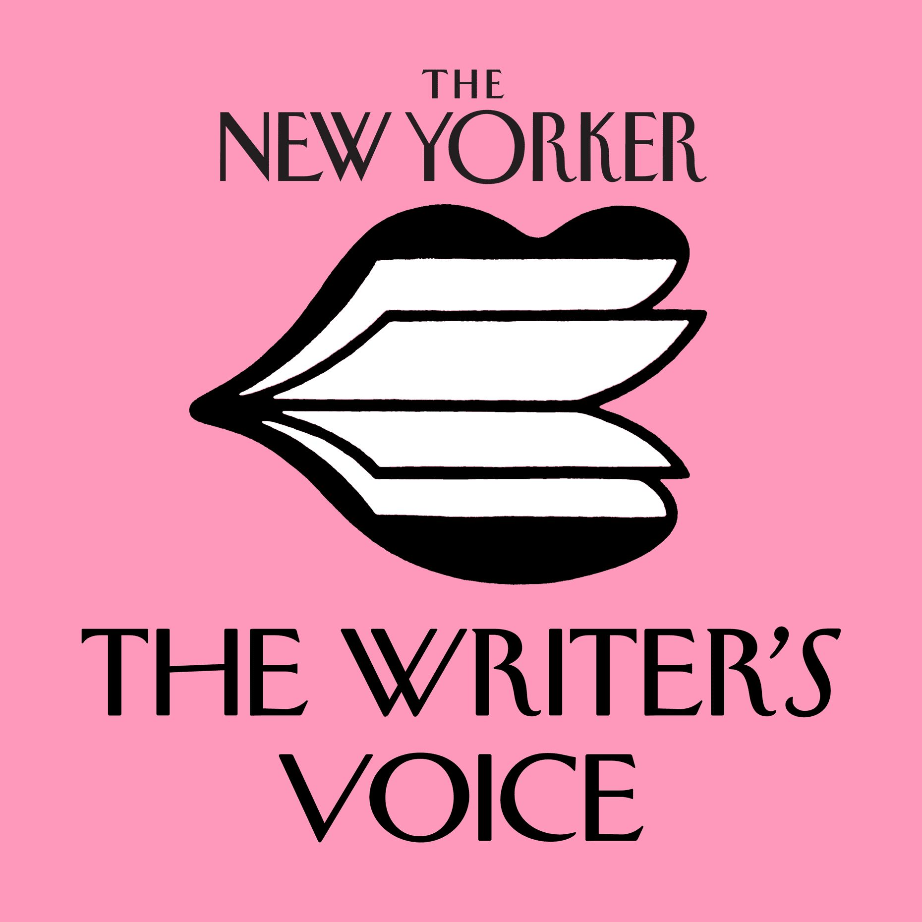 A logo for the new yorker the writer 's voice