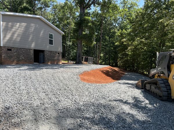 Excavator on The Construction Site — Forrest City, NC — CRG Enterprises LLC
