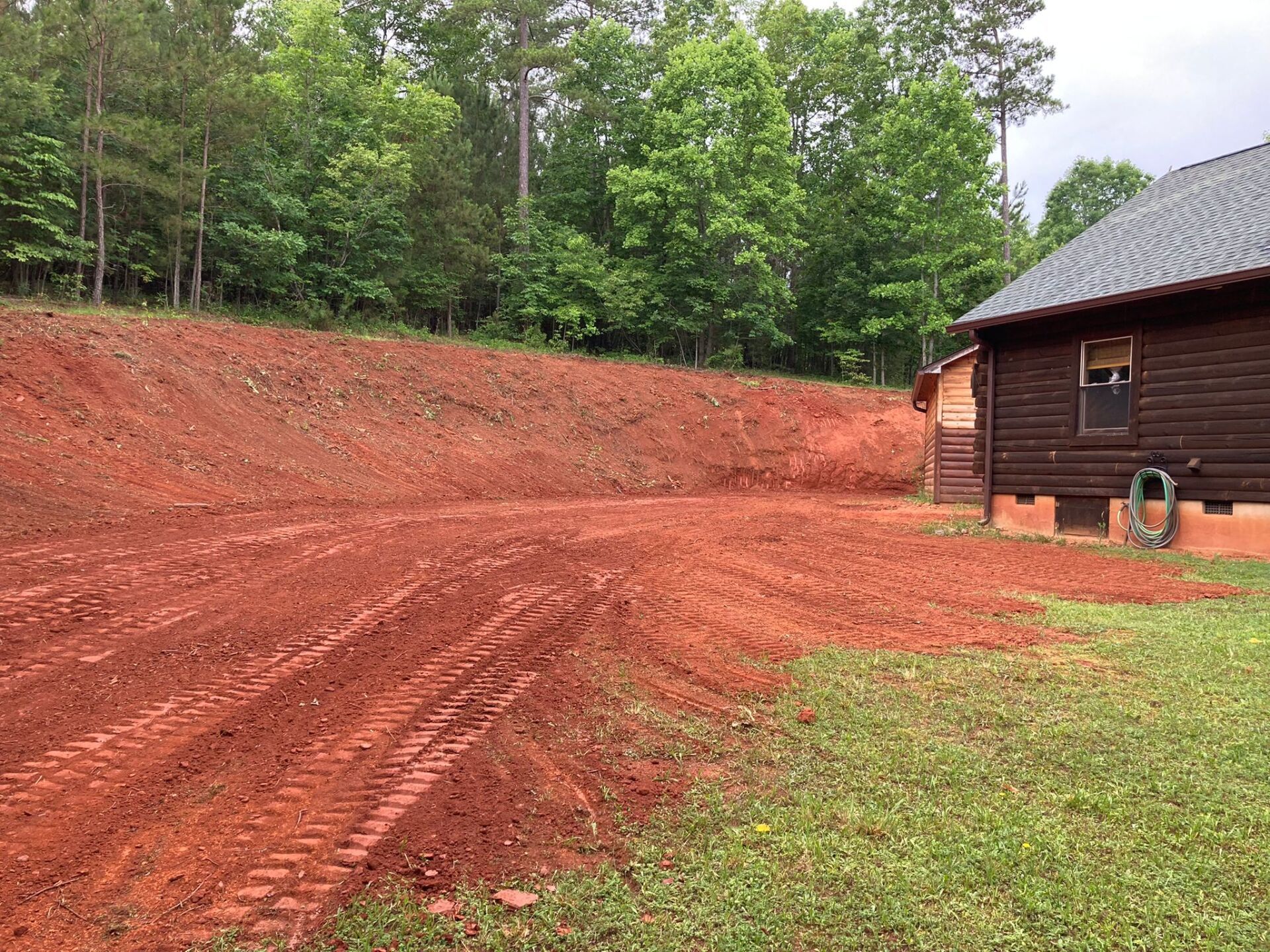 Excavator on The Construction Site — Forrest City, NC — CRG Enterprises LLC