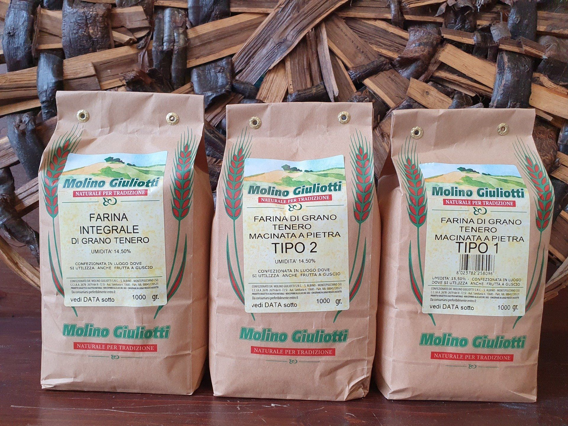 farina di grano tenereo Montepulciano