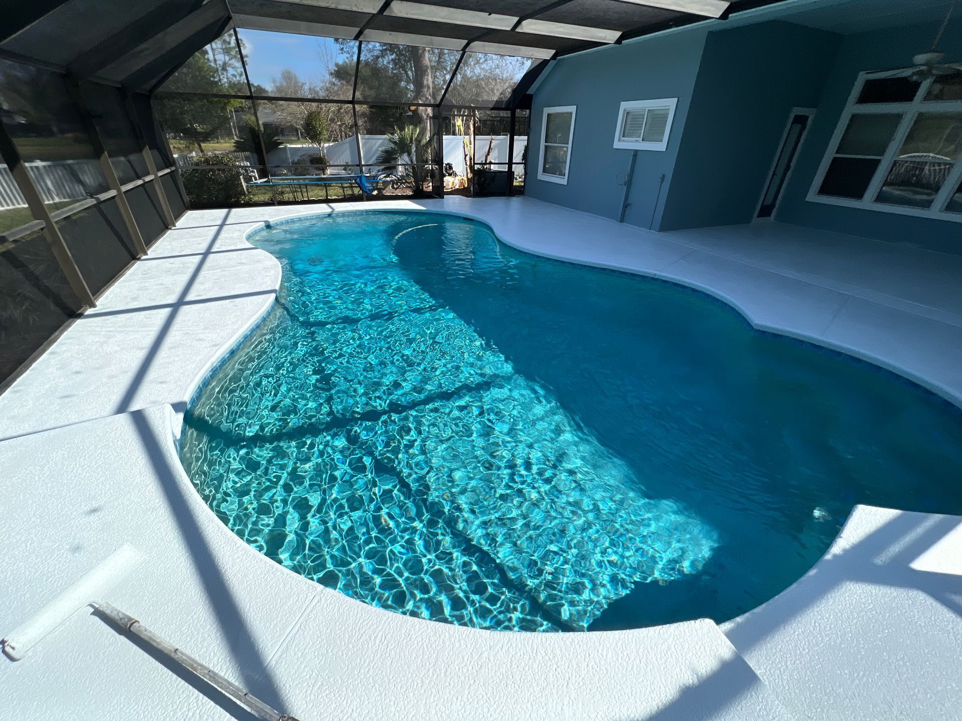 Pool Deck Painting