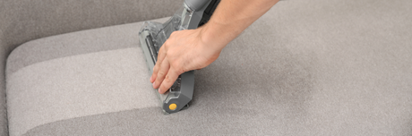 Paradise Home Services | a person is cleaning the air duct with a vacuum cleaner.