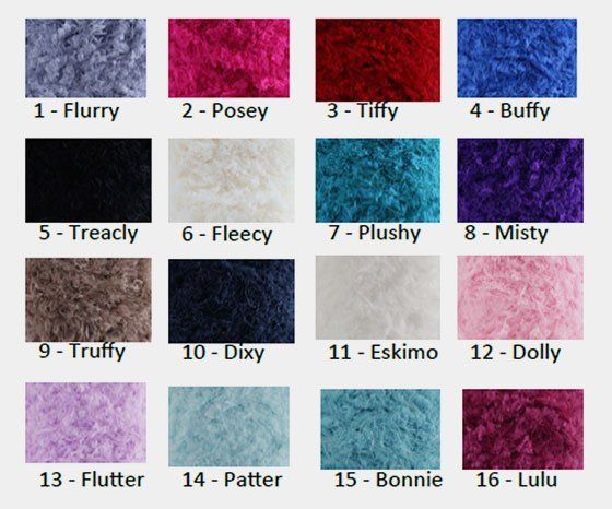 Soft toy textures