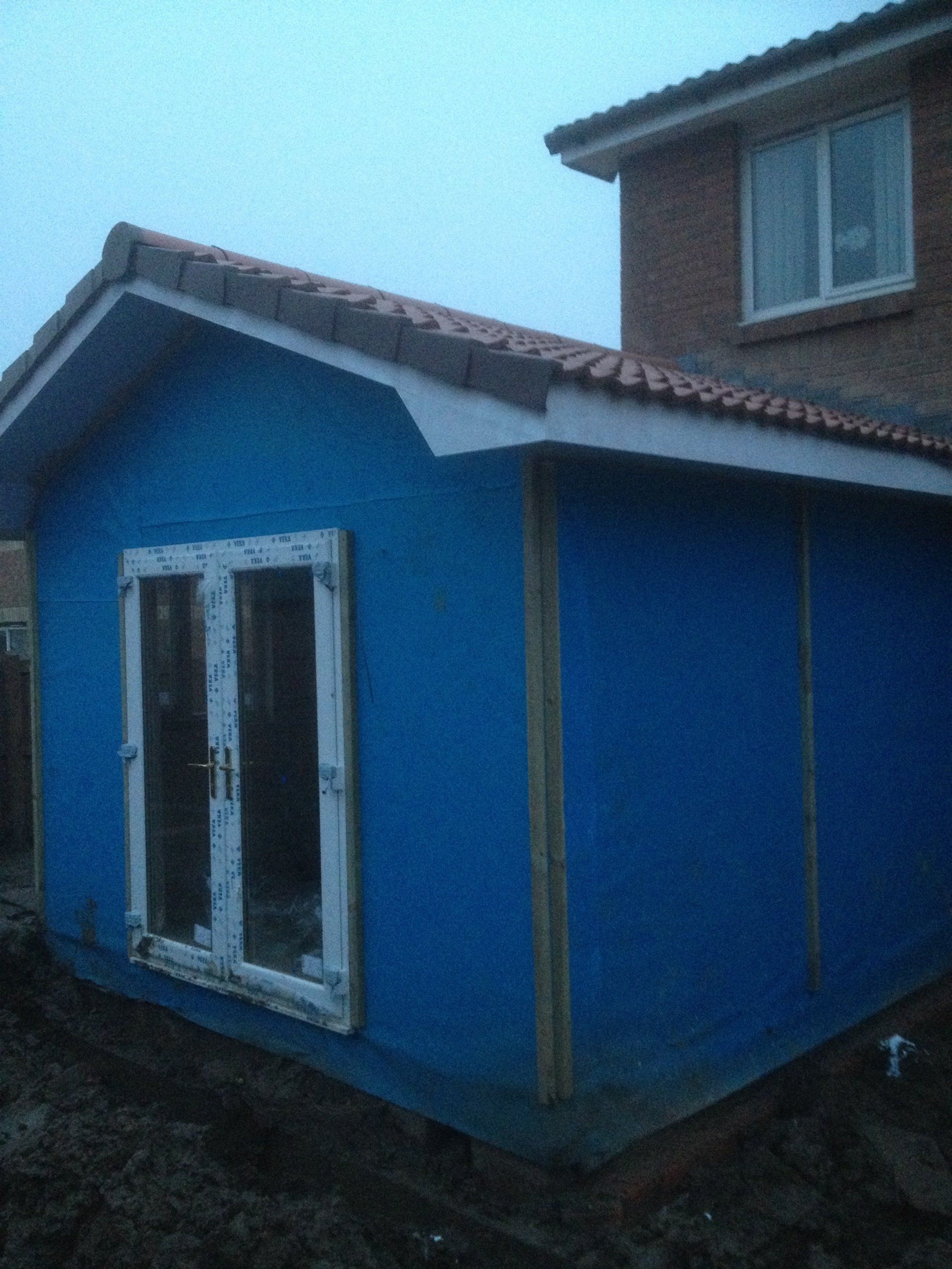 Blue house