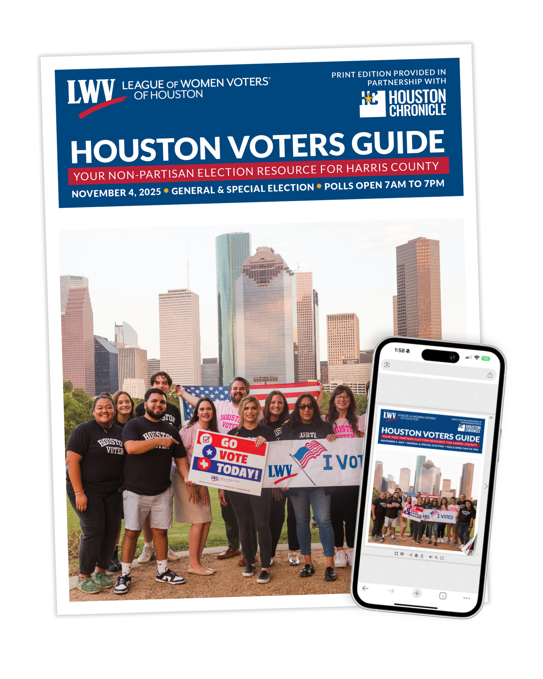 Houston Voters Guide, group holding