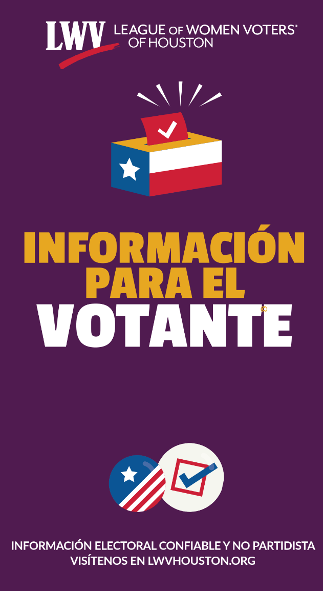 Voter FYI en Espanol by League of Women Voters of Houston