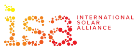 The logo for the international solar alliance
