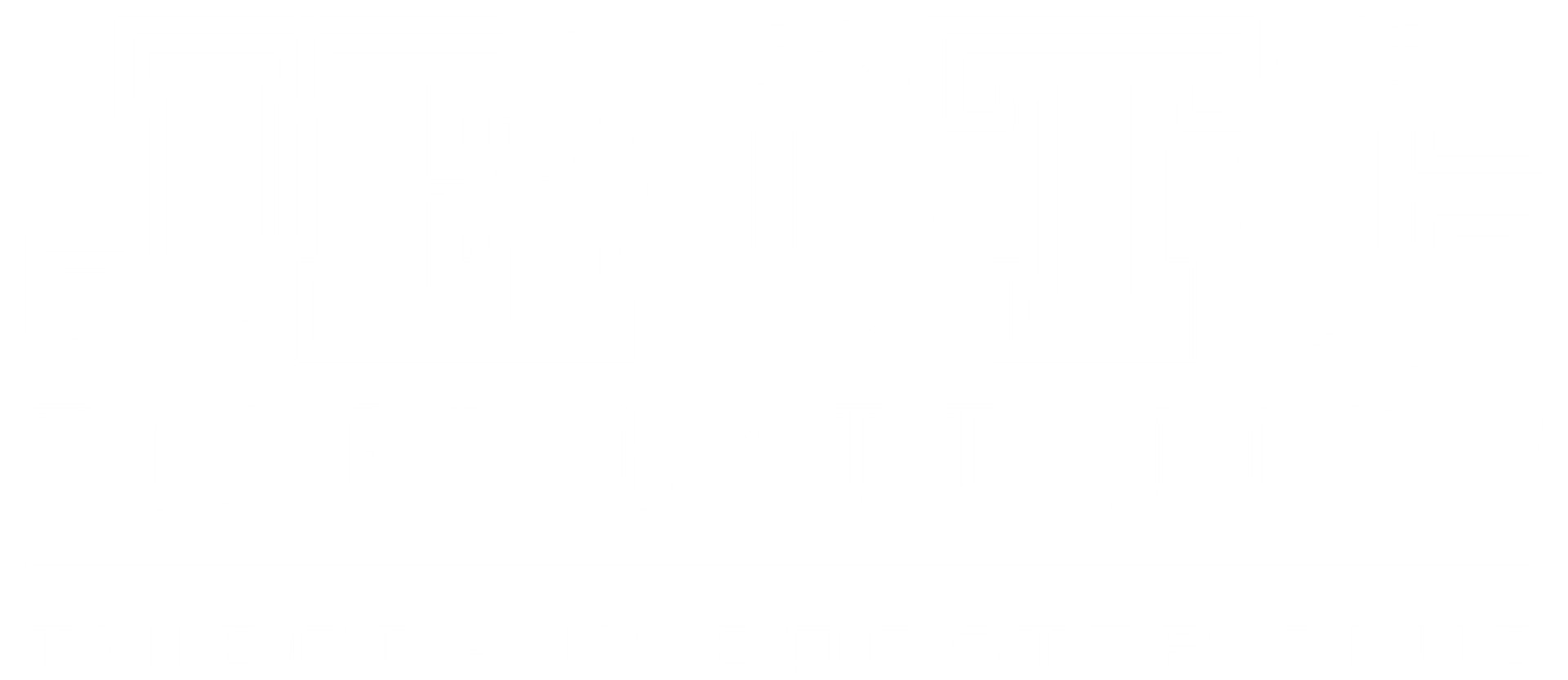 A stylized, white icon of a house with a plus sign inside, set against a dark background.