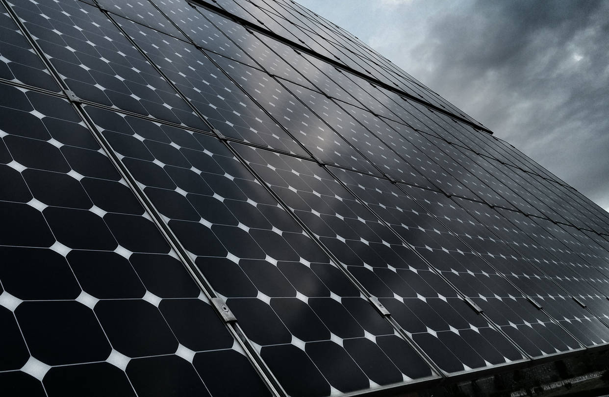 Solar energy enhancement for Central Florida commercial building