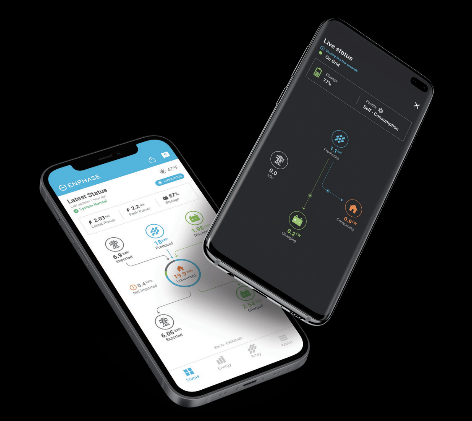 enphase monitoring, monitor solar, solar monitoring, iphone, android, app store