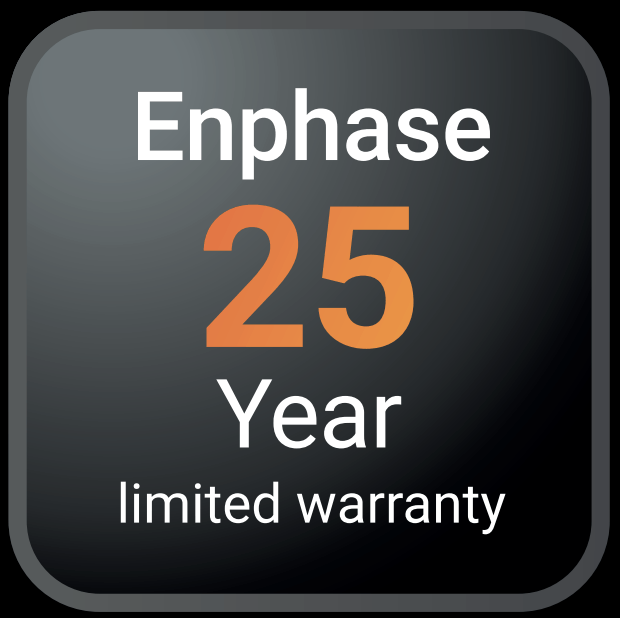 enphase, 25 yr, warranty, solar project